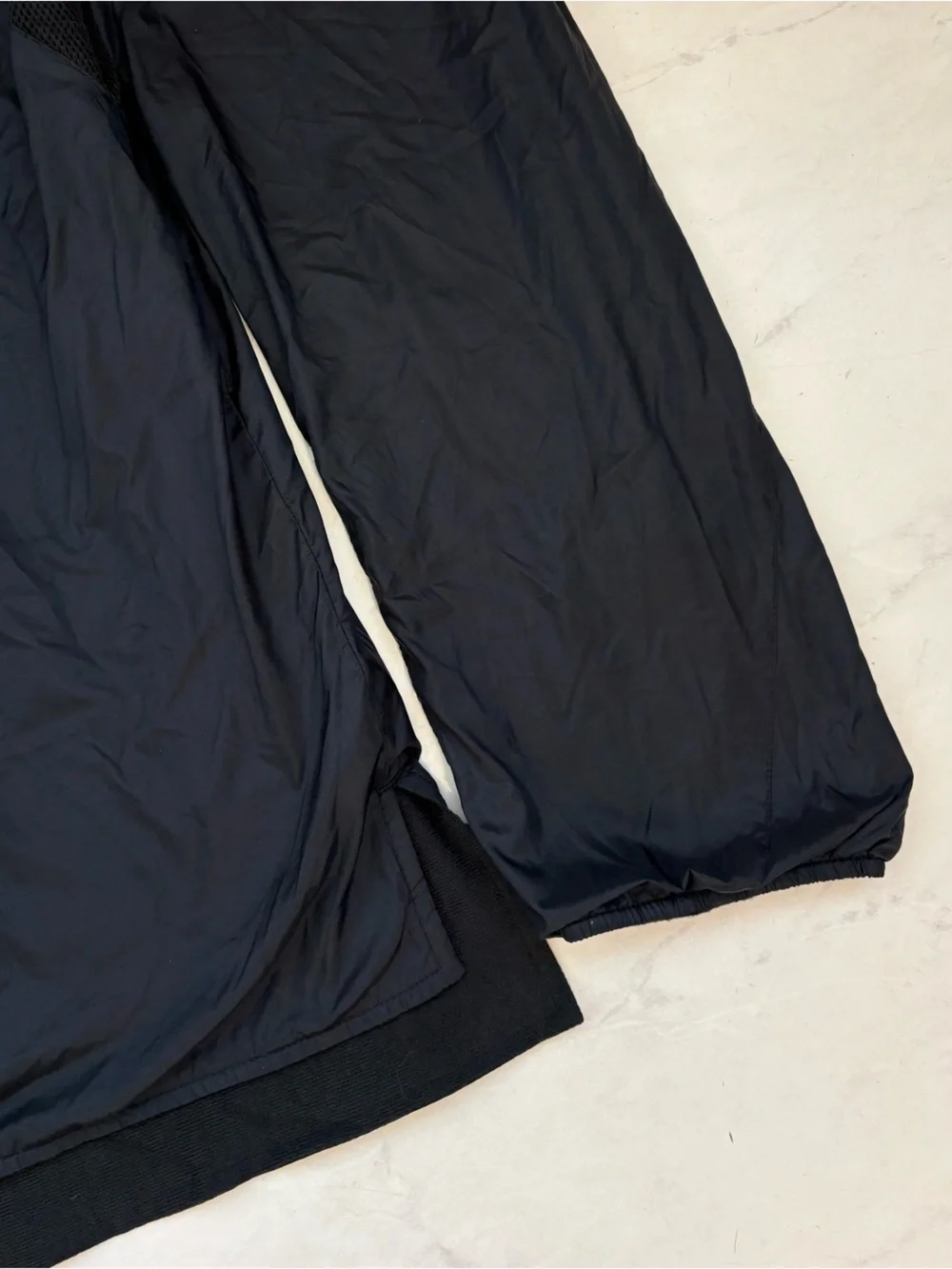 Marmot Mens Large Black Fleece Lined Windbreaker Jacket Full Zip Outdoor Travel